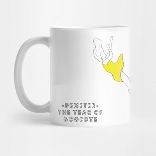 Falling Design - Year of Goodbye EP (Light/Black Print) Mug